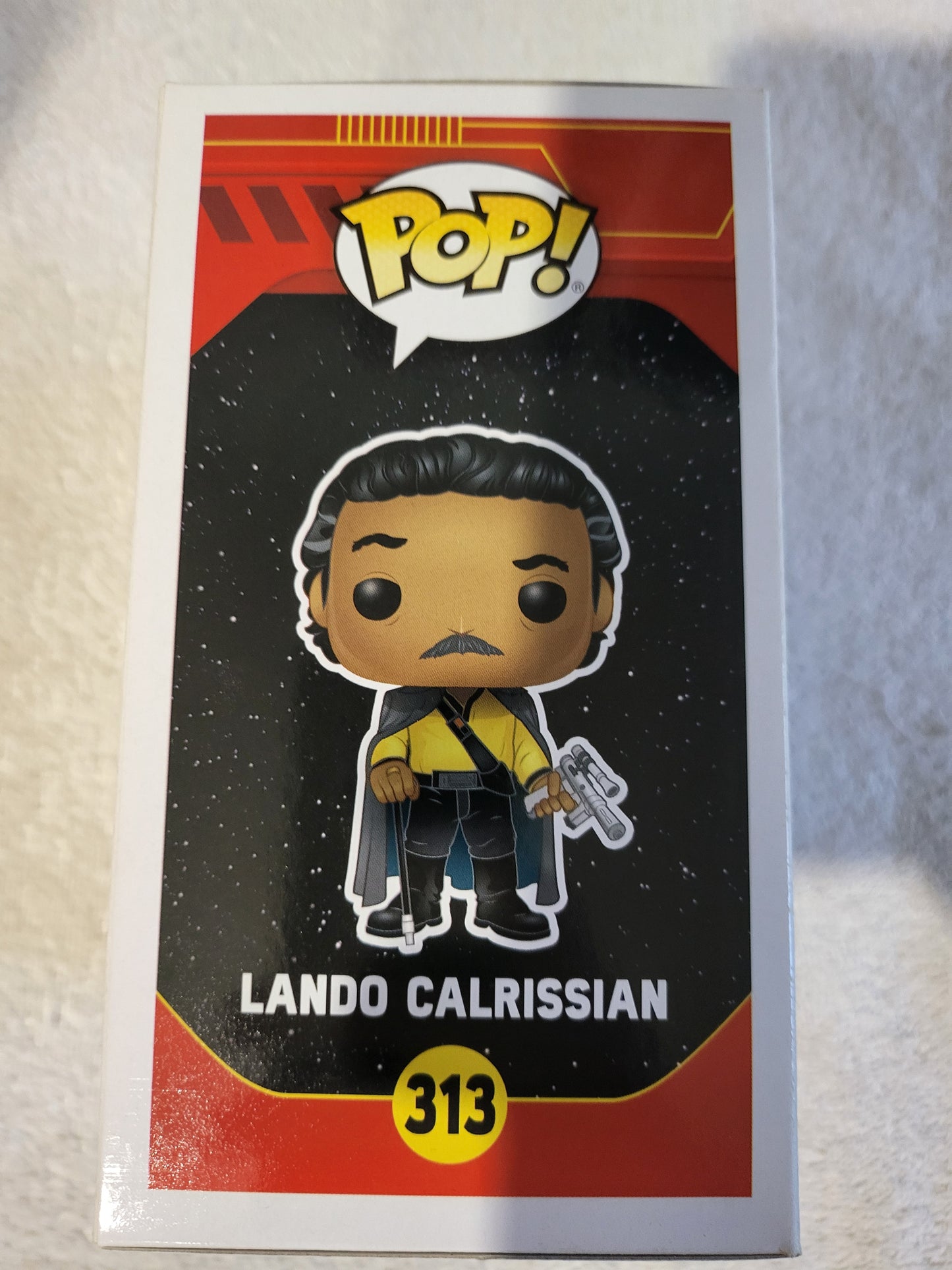 Funko Pop Starwars No 313 Lando Calrissian Starwars Bobblehead