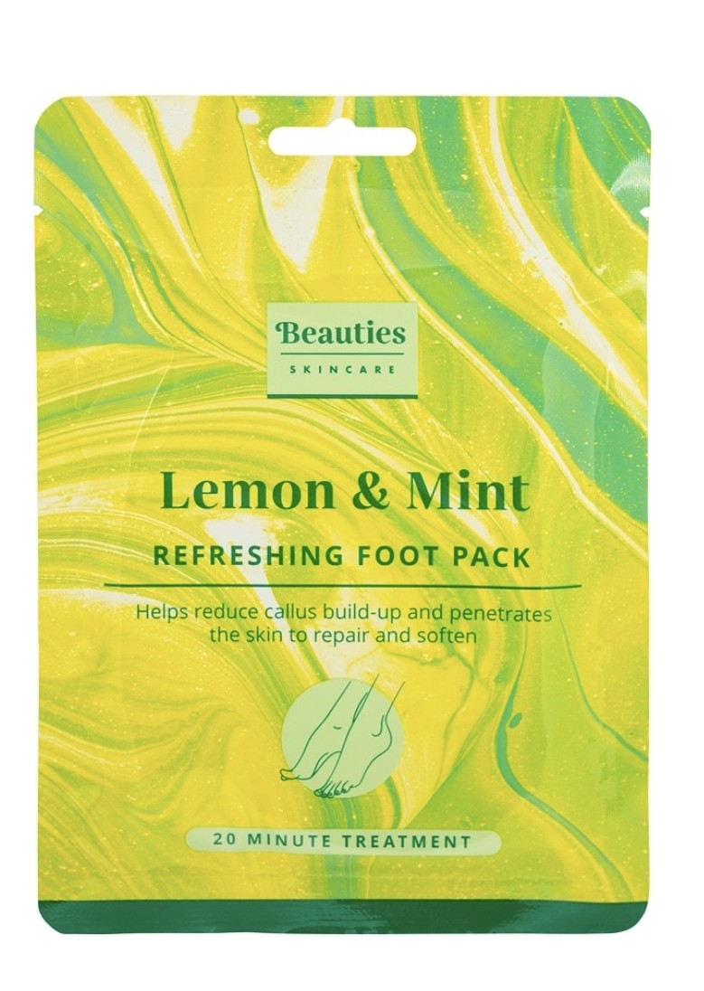 Lemon an mint footpack