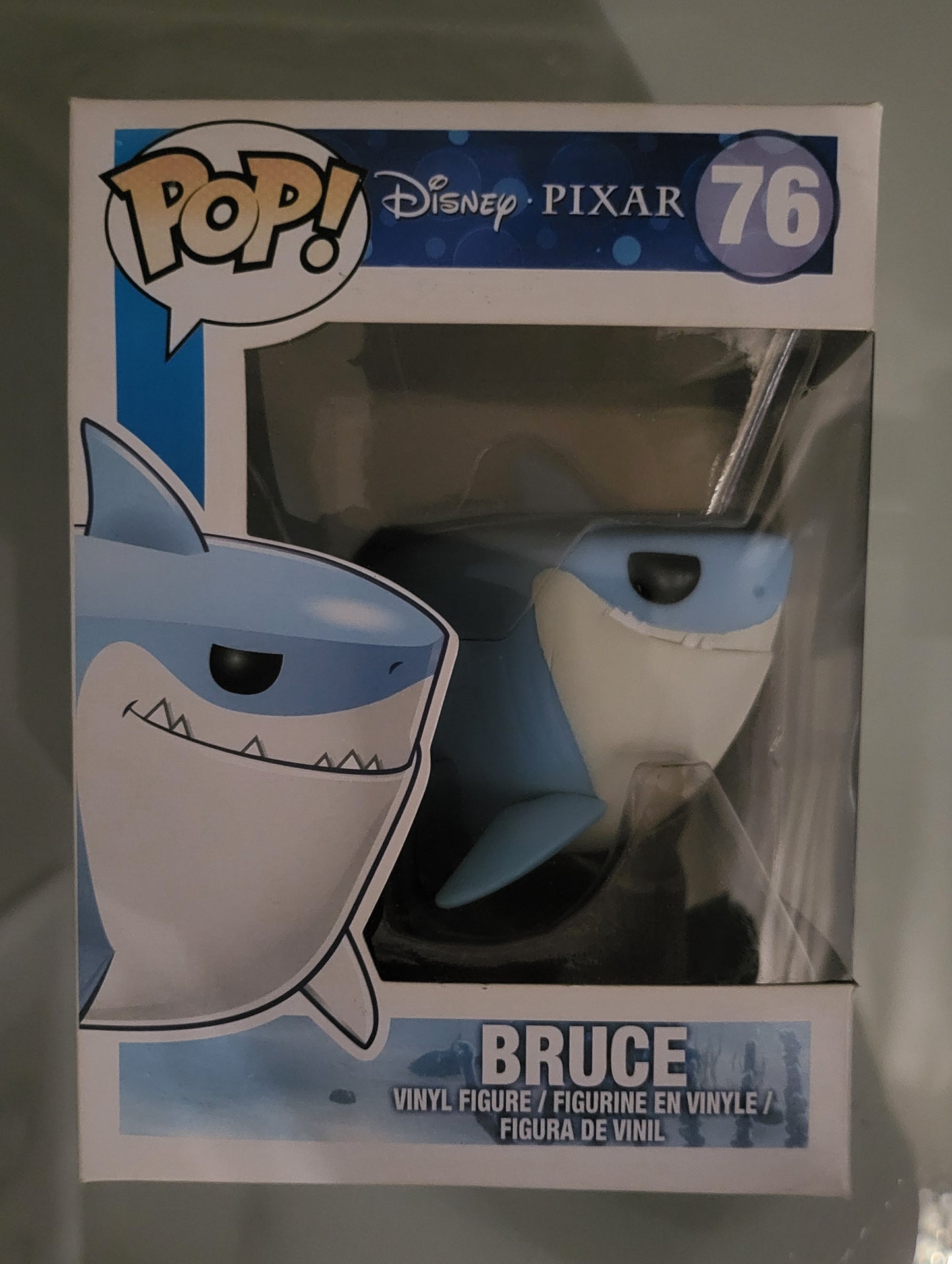 Funko Pop! Disney Pixar No 76 Bruce Vinyl Figure Finding Nemo (vaulted disney)