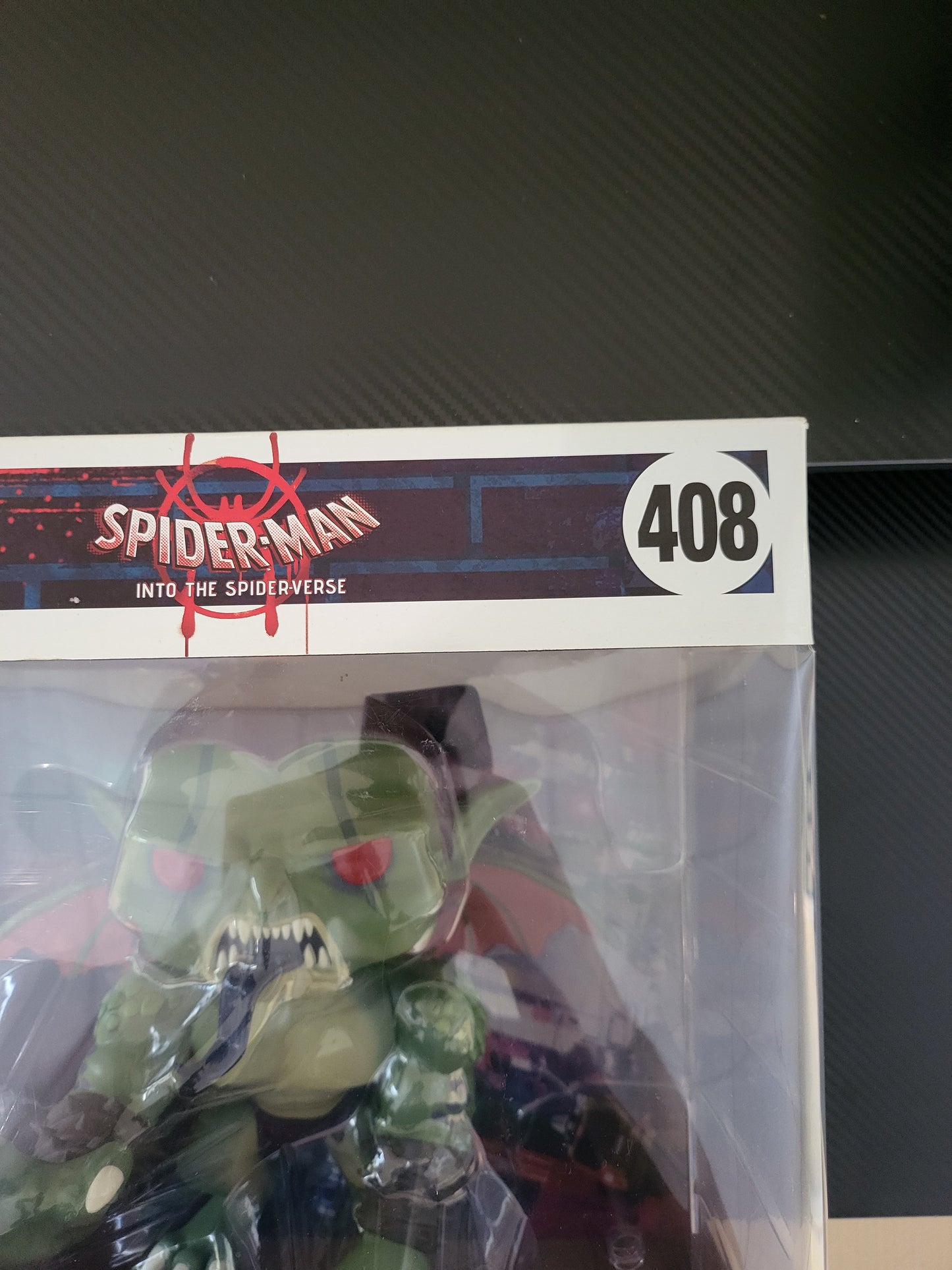 Funko Pop! Delux spider-man into the spiderverse no 408 green goblin