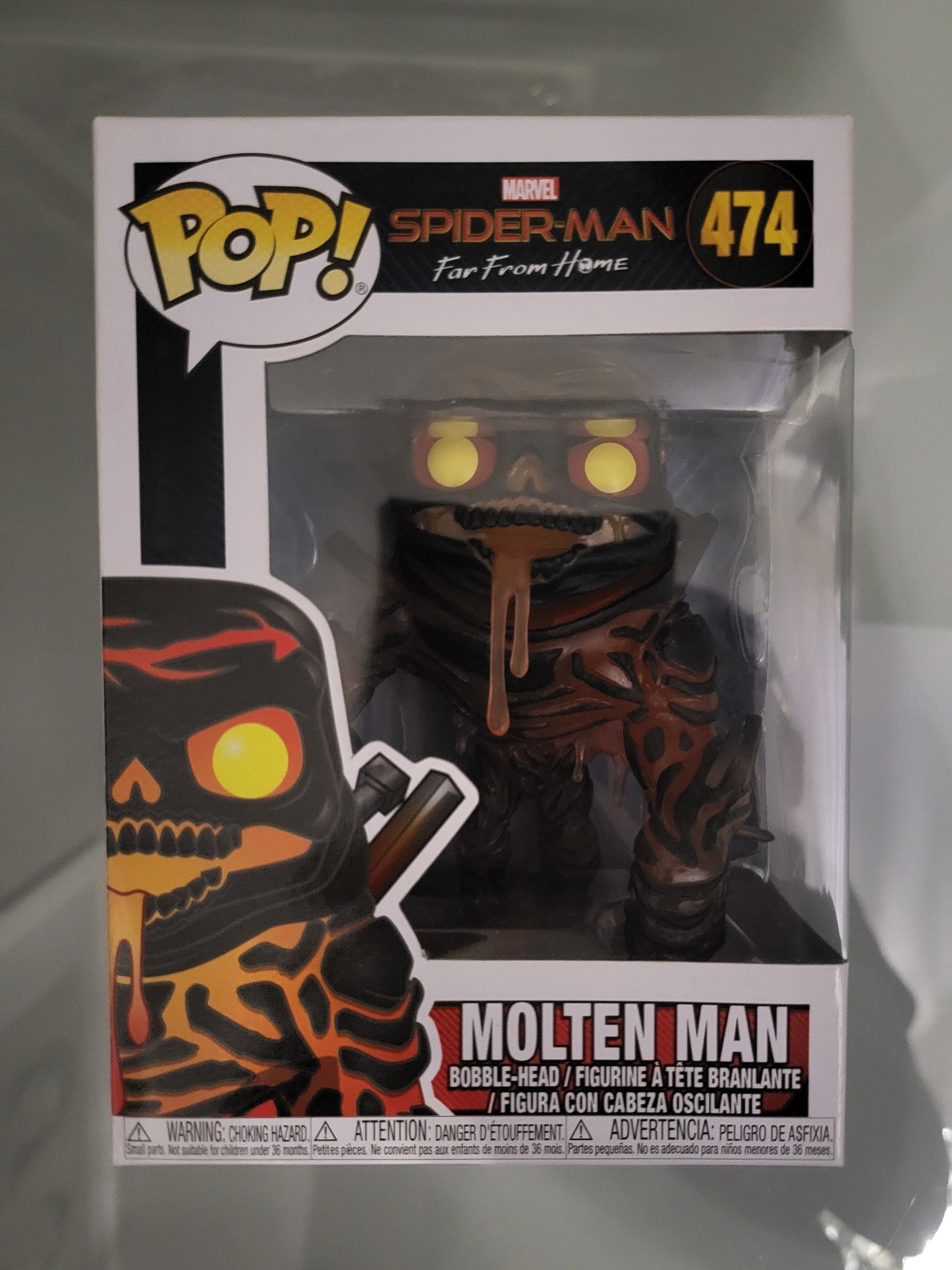 Funko Pop! Spider-man Far From Home No 474 Molton Man