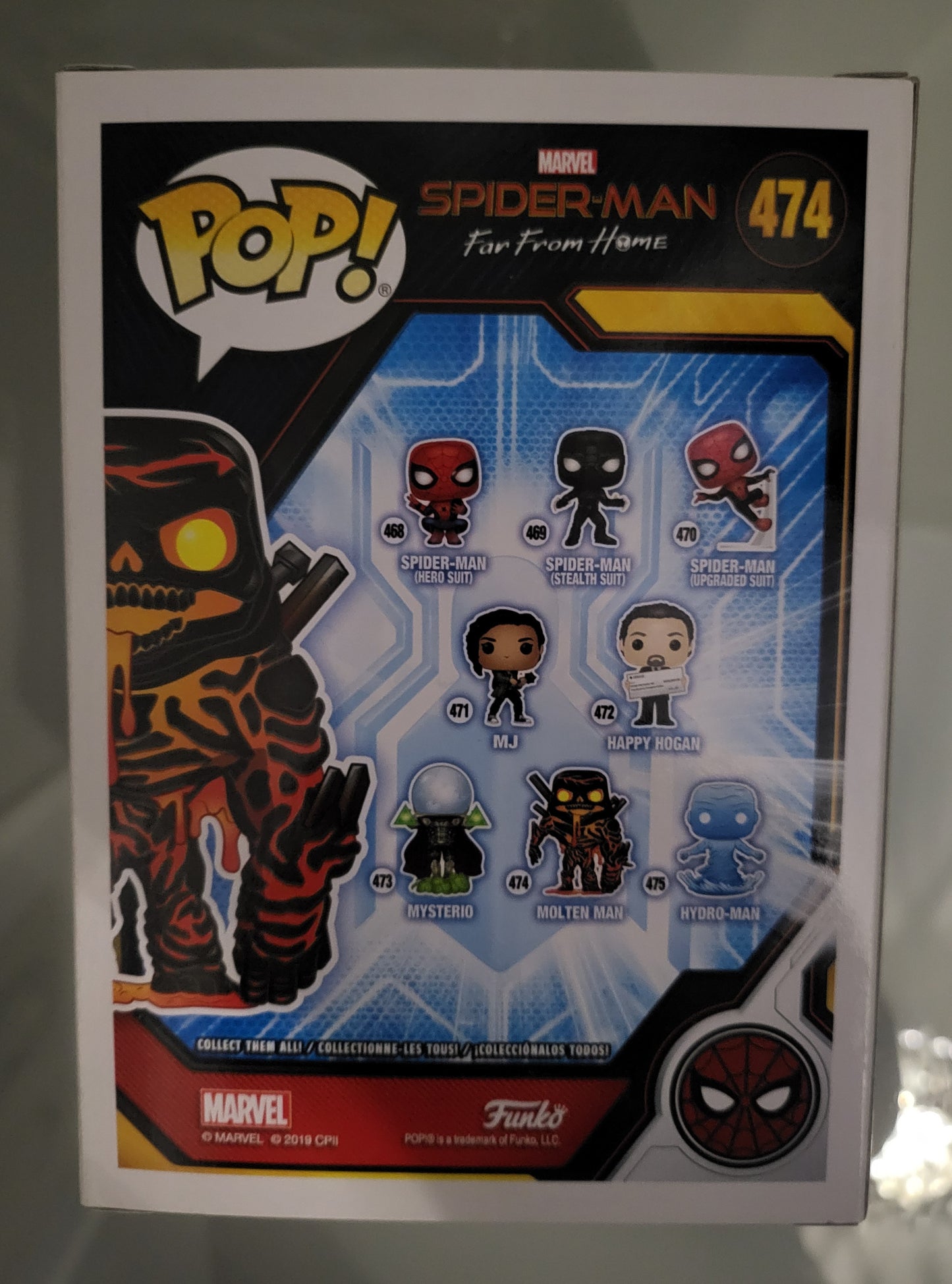 Funko Pop! Spider-man Far From Home No 474 Molton Man