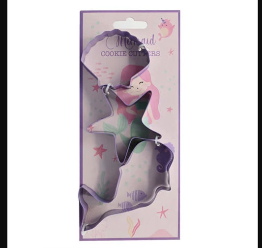 mermaid cookie cutters 3 pk- smith bargins