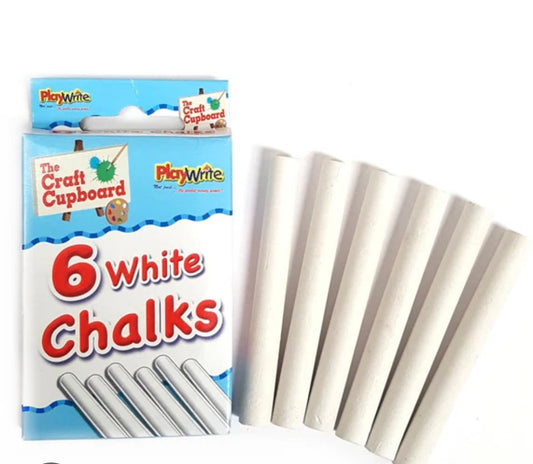 6white chalks
