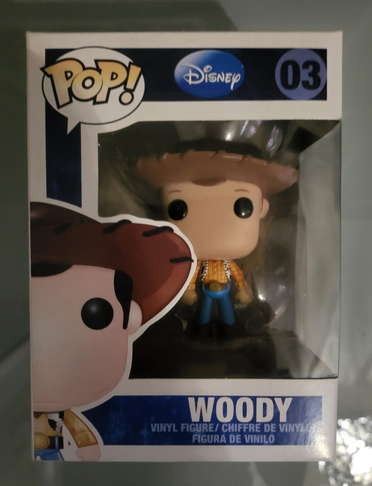 Funko Pop! Disney No 3 Woody | Toy Story (Vaulted Disney)