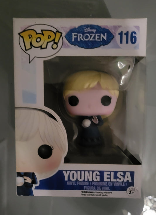 Funko Pop! Disney Frozen No 116 Young Elsa Vinyl Figure (vaulted)