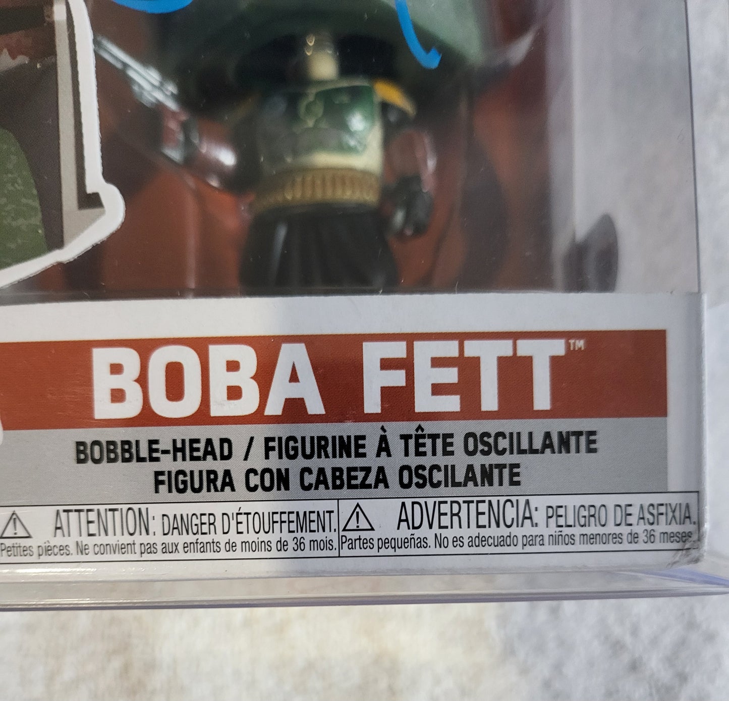 Funko Pop! No 462 Boba Fett signed by Temuera Morrison swau coa authenticity