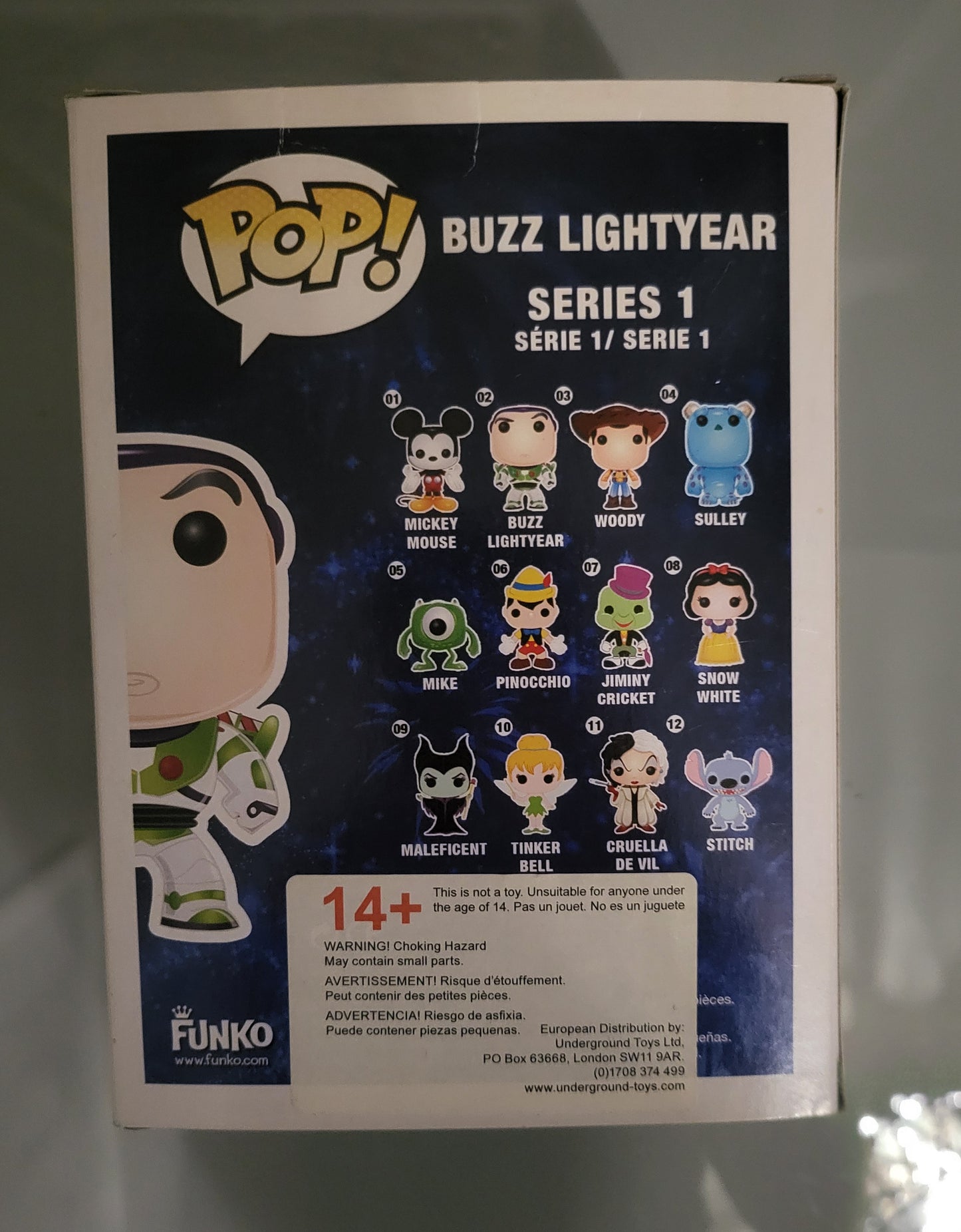 Funko Pop! Disney No 2 Buzz Lightyear Toy Story Classic (vaulted)