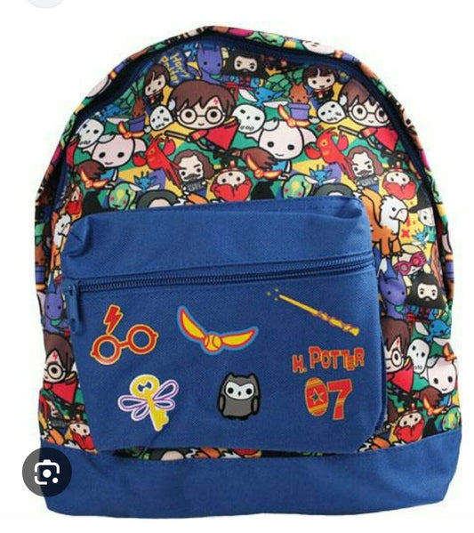 Harry Potter Charms Roxy School Bag Rucksack Backpack