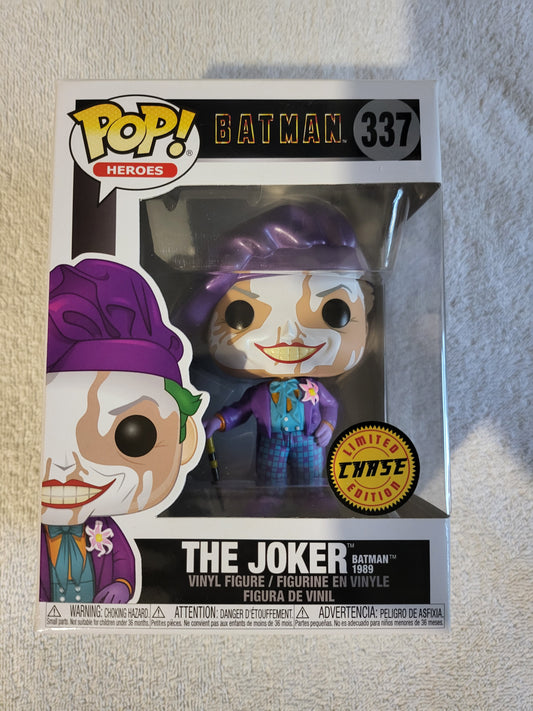 Funko Pop! Batman No 337 The Joker Batman 1989 Limited Chase Edition