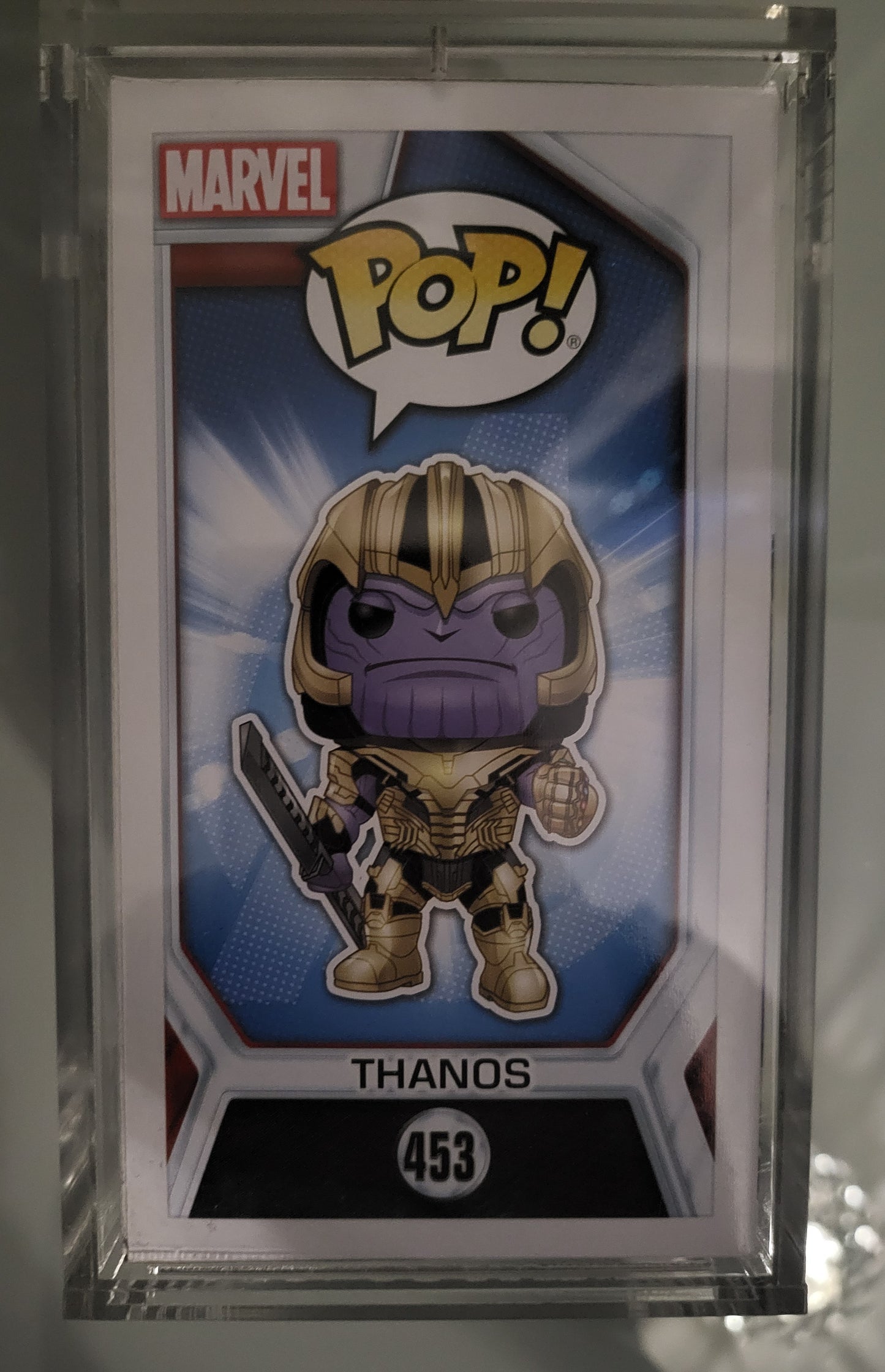 Funko Pop! Marvel Avengers No 453 Thanos Signed By Josh Brolin (thanos) Swau Coa
