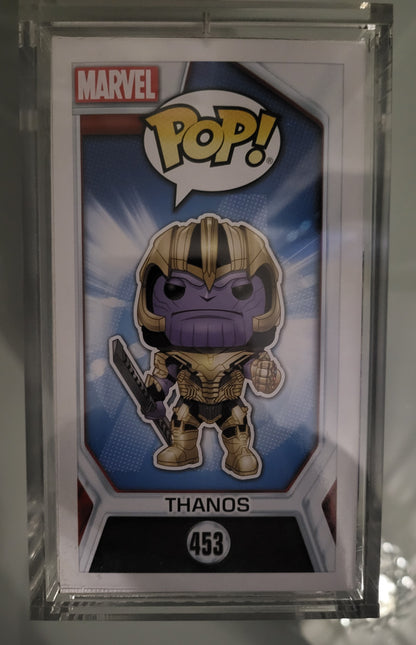 Funko Pop! Marvel Avengers No 453 Thanos Signed By Josh Brolin (thanos) Swau Coa