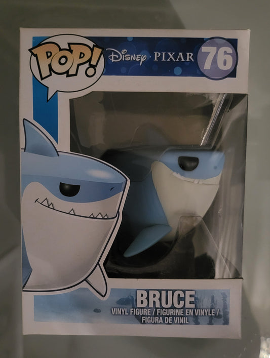 Funko Pop! Disney  Pixar No 76 Bruce  Vinyl Figure Finding Nemo (vaulted disney)