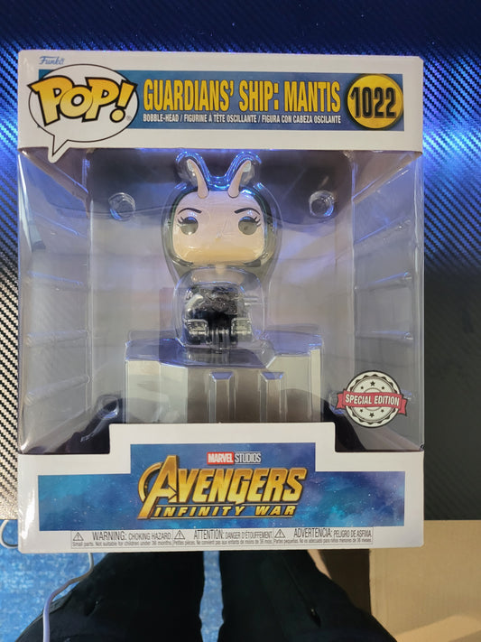 Funko Pop! Delux Avengers Infinity War No 1022 Gardians Ship: Mantis special edition