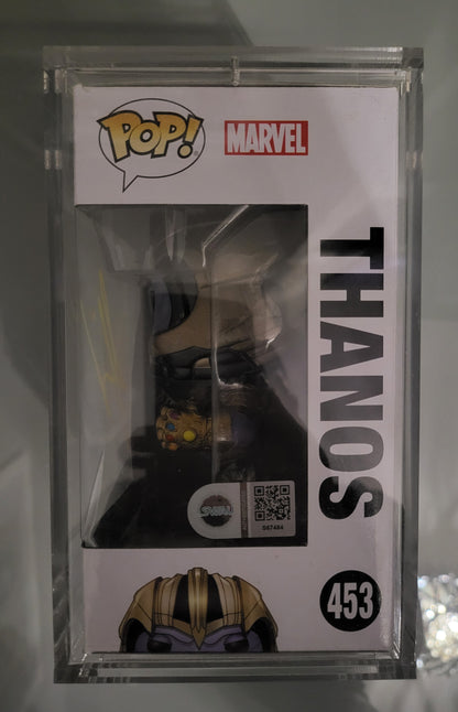 Funko Pop! Marvel Avengers No 453 Thanos Signed By Josh Brolin (thanos) Swau Coa
