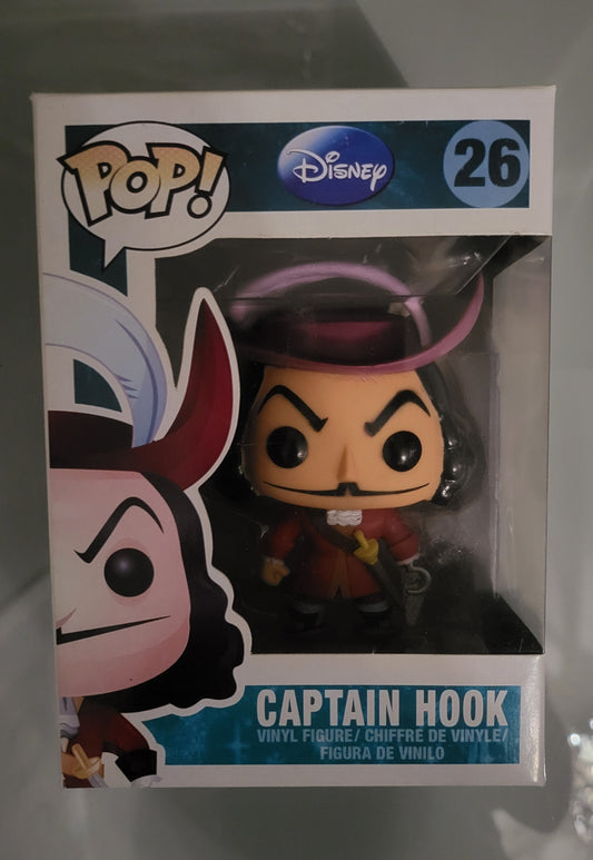 Funko Pop! Disney No 26 Captain Hook (Vaulted Disney)