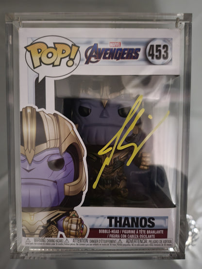 Funko Pop! Marvel Avengers No 453 Thanos Signed By Josh Brolin (thanos) Swau Coa