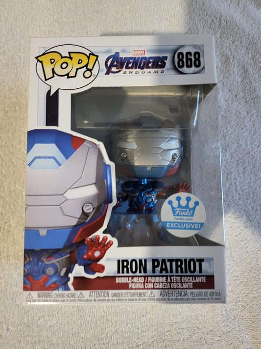 Funko Pop! Avengers Endgame No 868 Iron Patriot Funko Exclusive