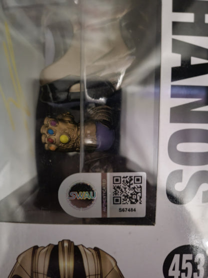 Funko Pop! Marvel Avengers No 453 Thanos Signed By Josh Brolin (thanos) Swau Coa