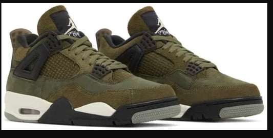 Air Jordan 4 Retro GS Craft 'Olive green 2023