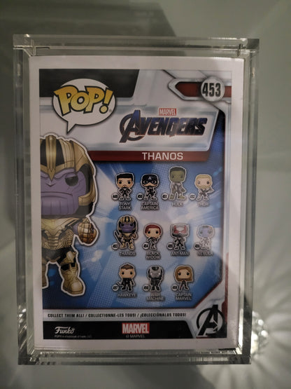Funko Pop! Marvel Avengers No 453 Thanos Signed By Josh Brolin (thanos) Swau Coa